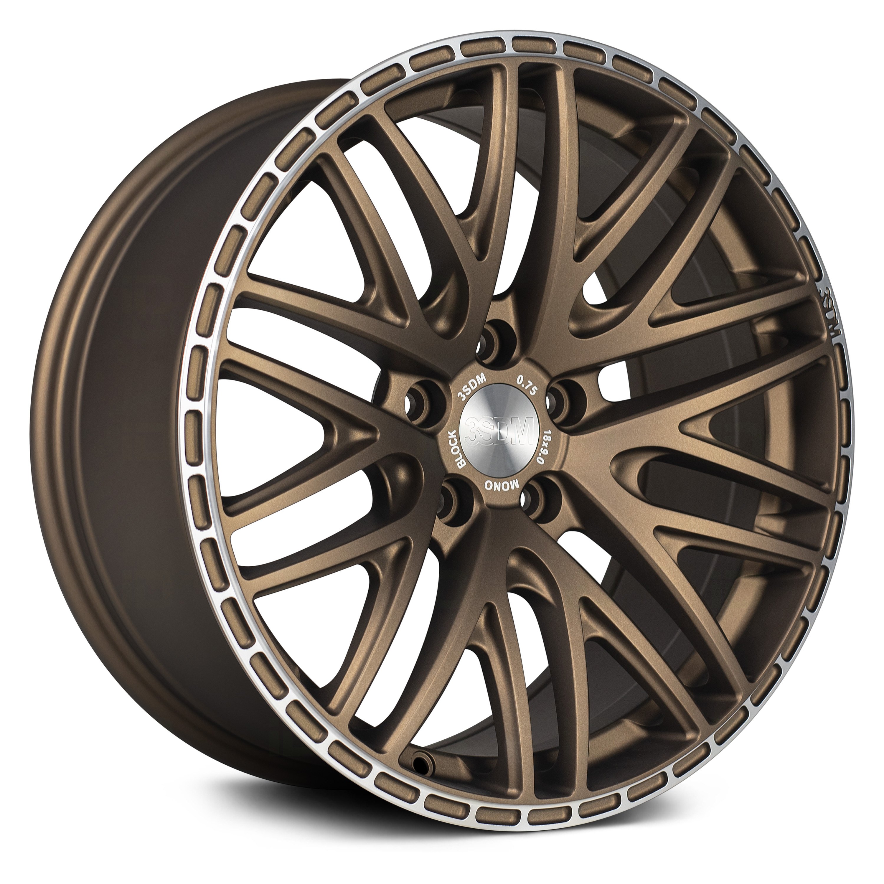 3SDM 0.75 Satin Bronze - Machined Lip Satin Bronze / Machined Lip
