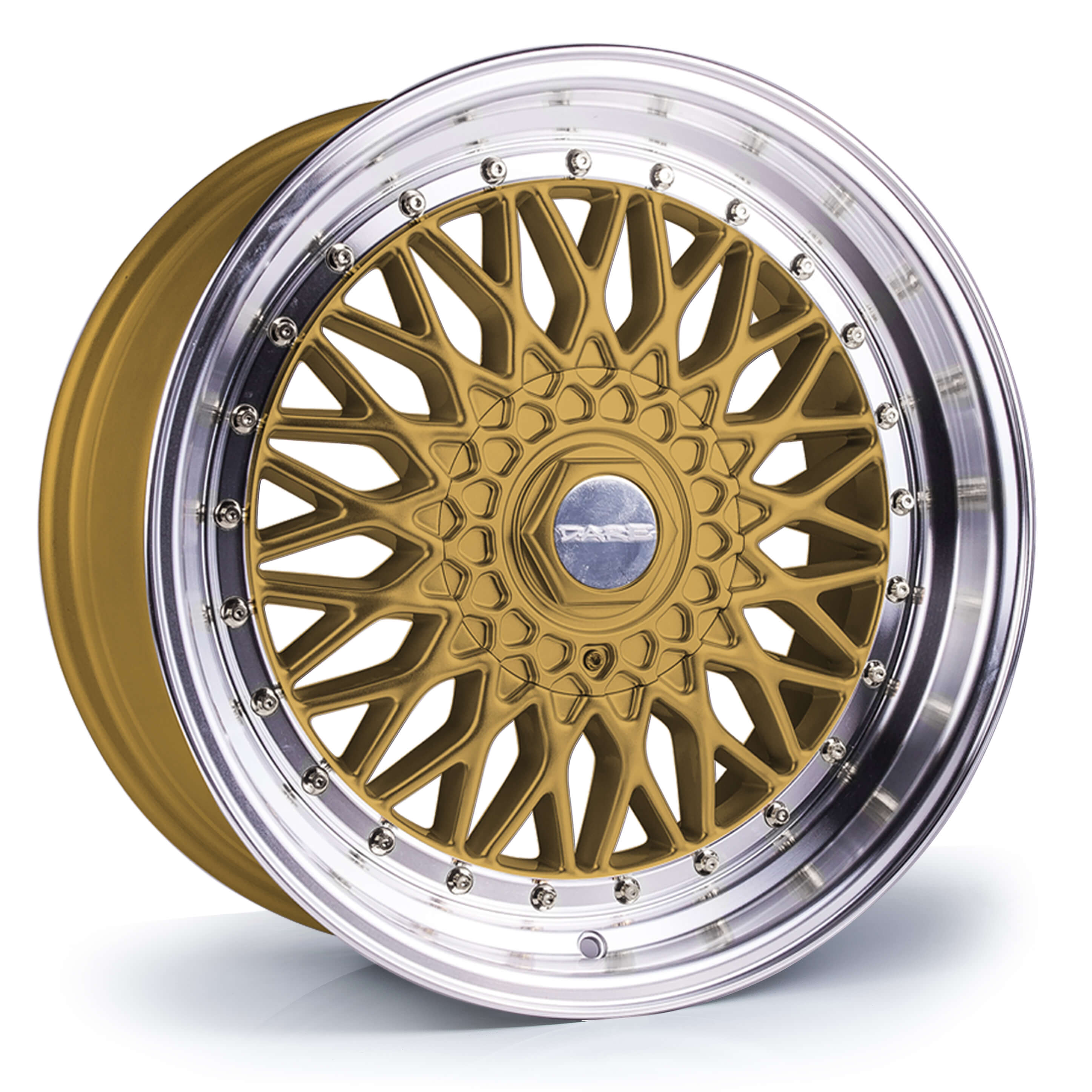 Dare DRRS Gold Polished - Chrome Rivets Gold Polished / Chrome Rivets