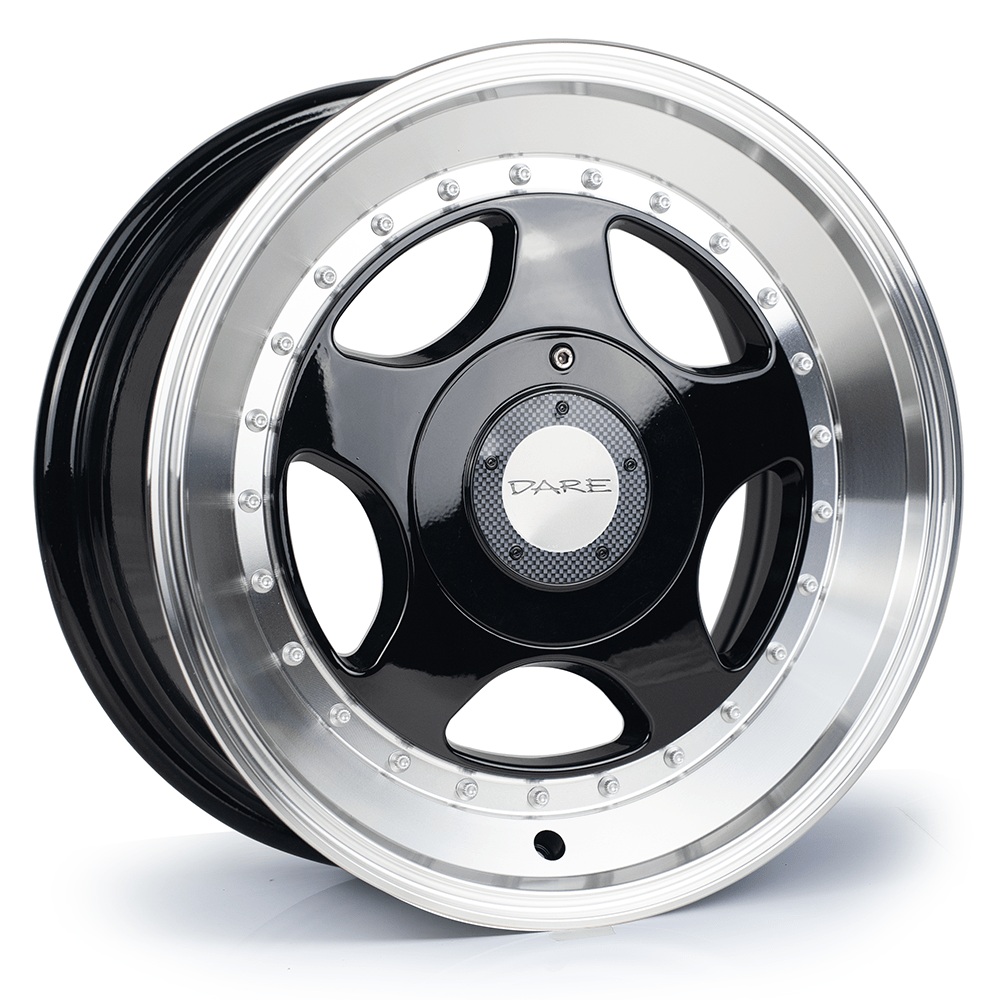 Dare F5-SL Black Polished Lip Black Polished Lip