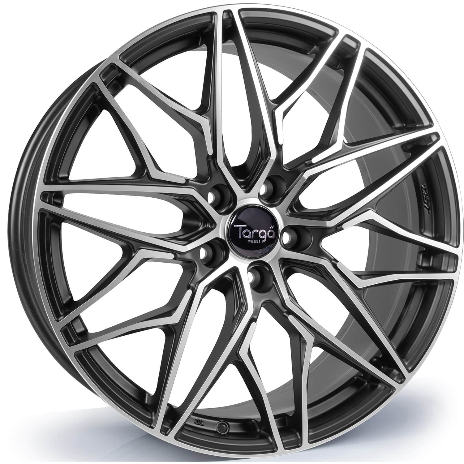 Targa TG6-FF Matt Black - Machined Face Matt Black / Machined Face