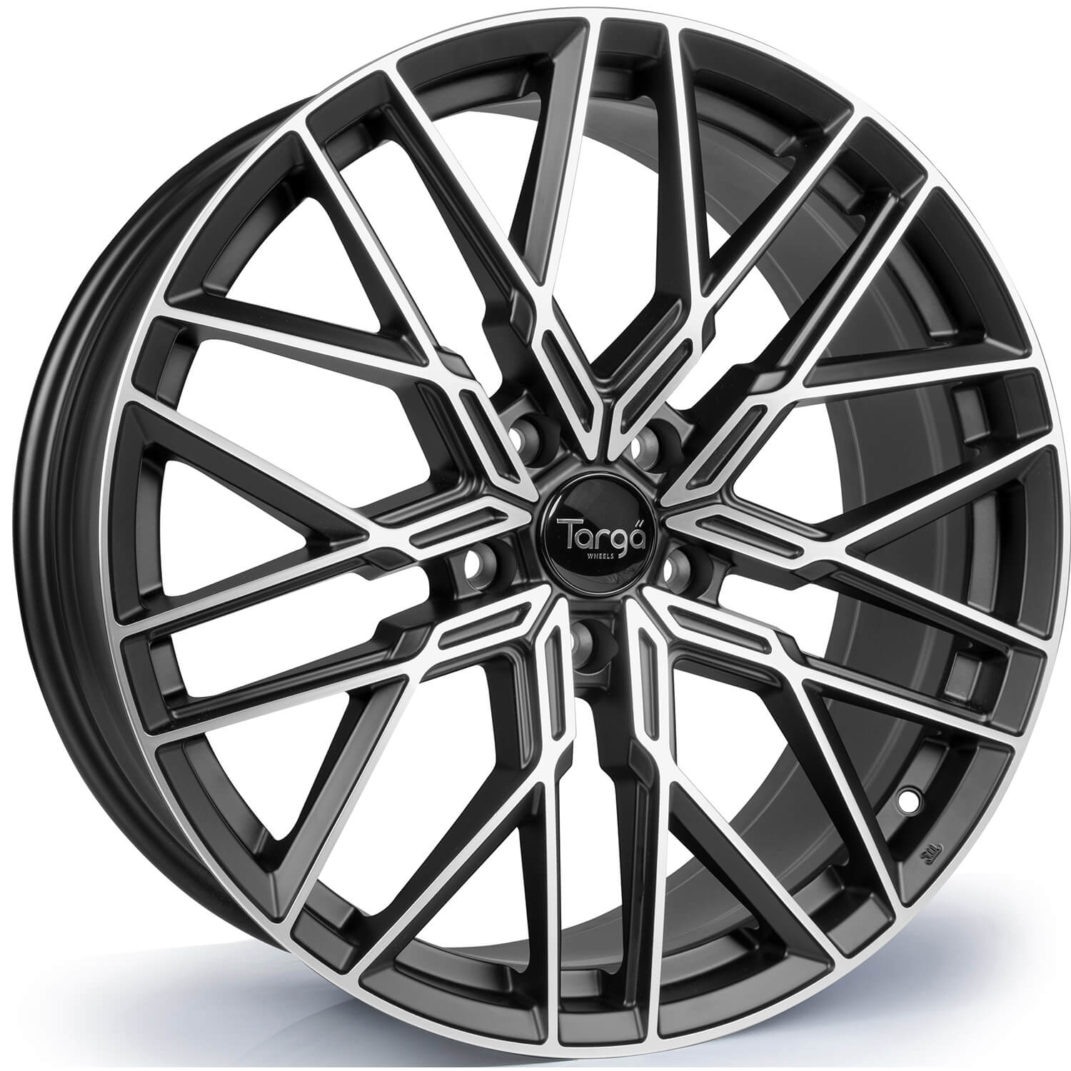 Targa TG8-FF Matt Black - Machined Face Matt Black / Machined Face