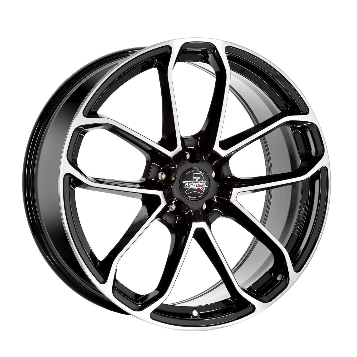 Arcasting CAESAR BLACK POLISHED