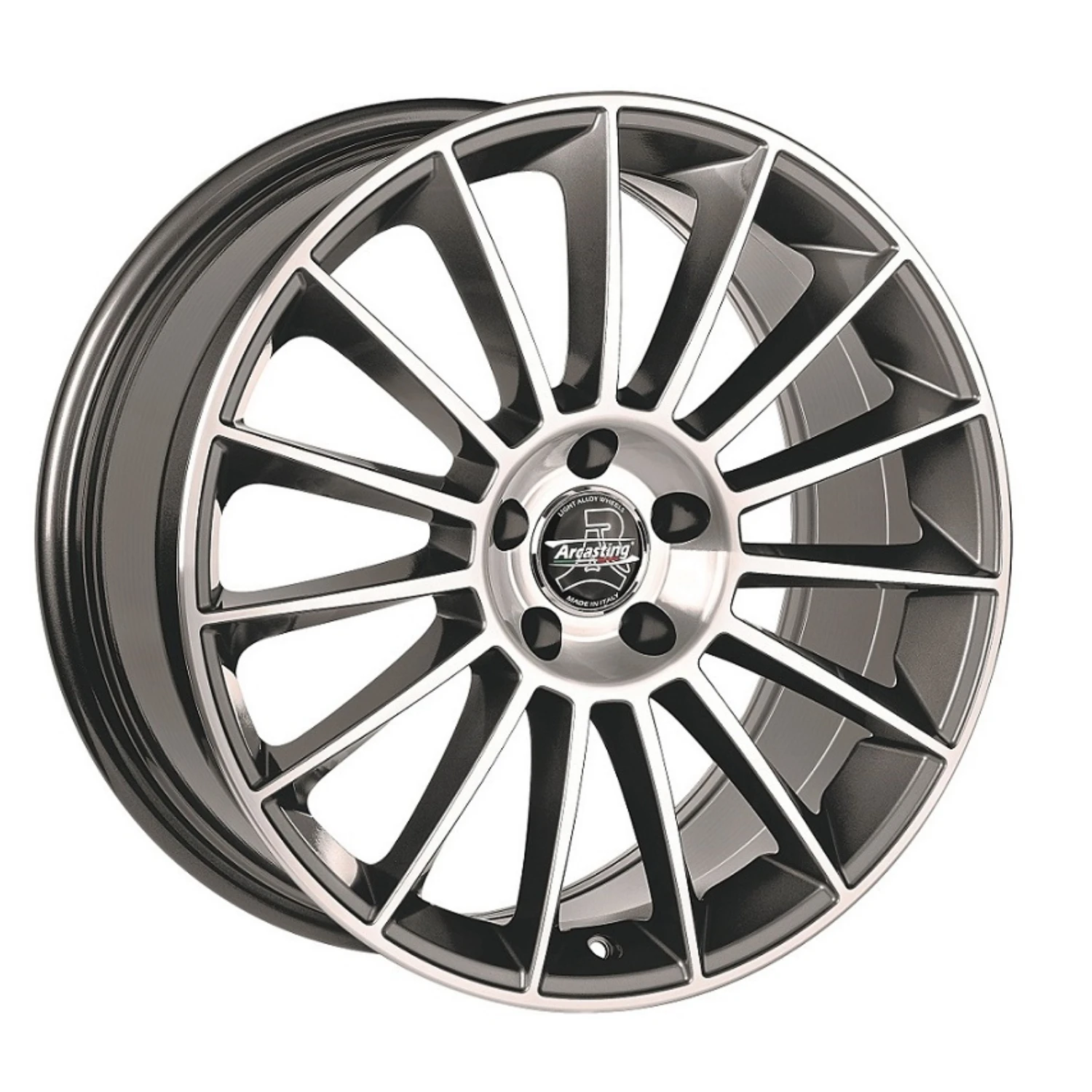 Arcasting ICESTORM ANTHRACITE POLISHED