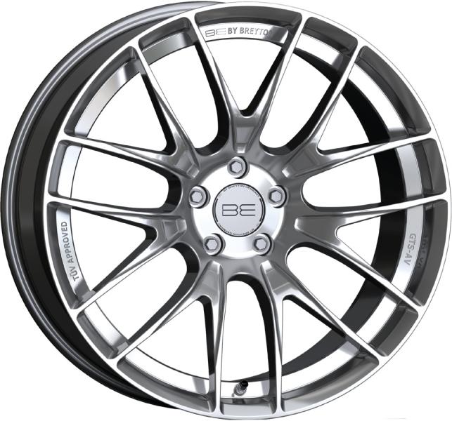 BE by Breyton GTS-AV Hyper Silver with Diamond Polished Undercut Area