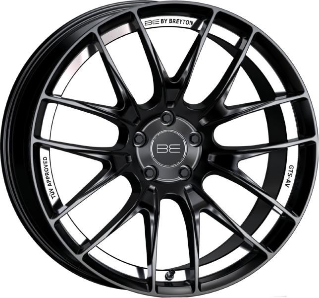BE by Breyton GTS-AV Matt Black with Diamond Polished Undercut Area