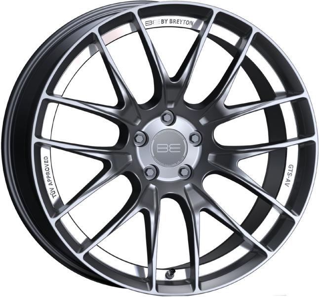 BE by Breyton GTS-AV Matt Gunmetal with Diamond Polished Undercut Area