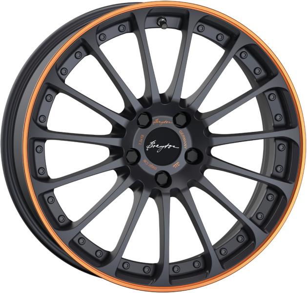 Breyton Magic CW Matt Grey with Orange Anodized Lip