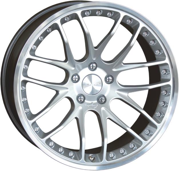 Breyton Race GTP Hyper Silver with Polished Lip