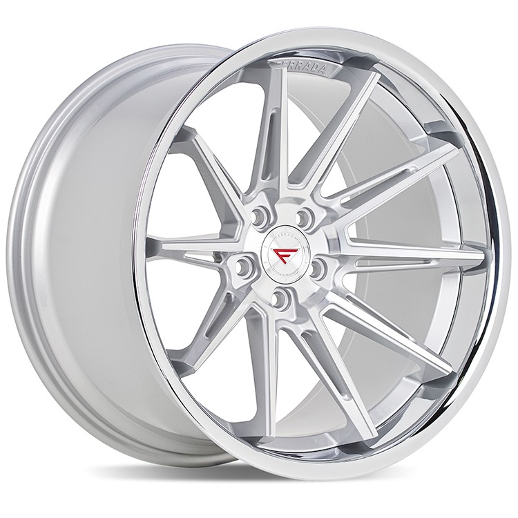Ferrada CM2 Machine Silver/Chrome Lip