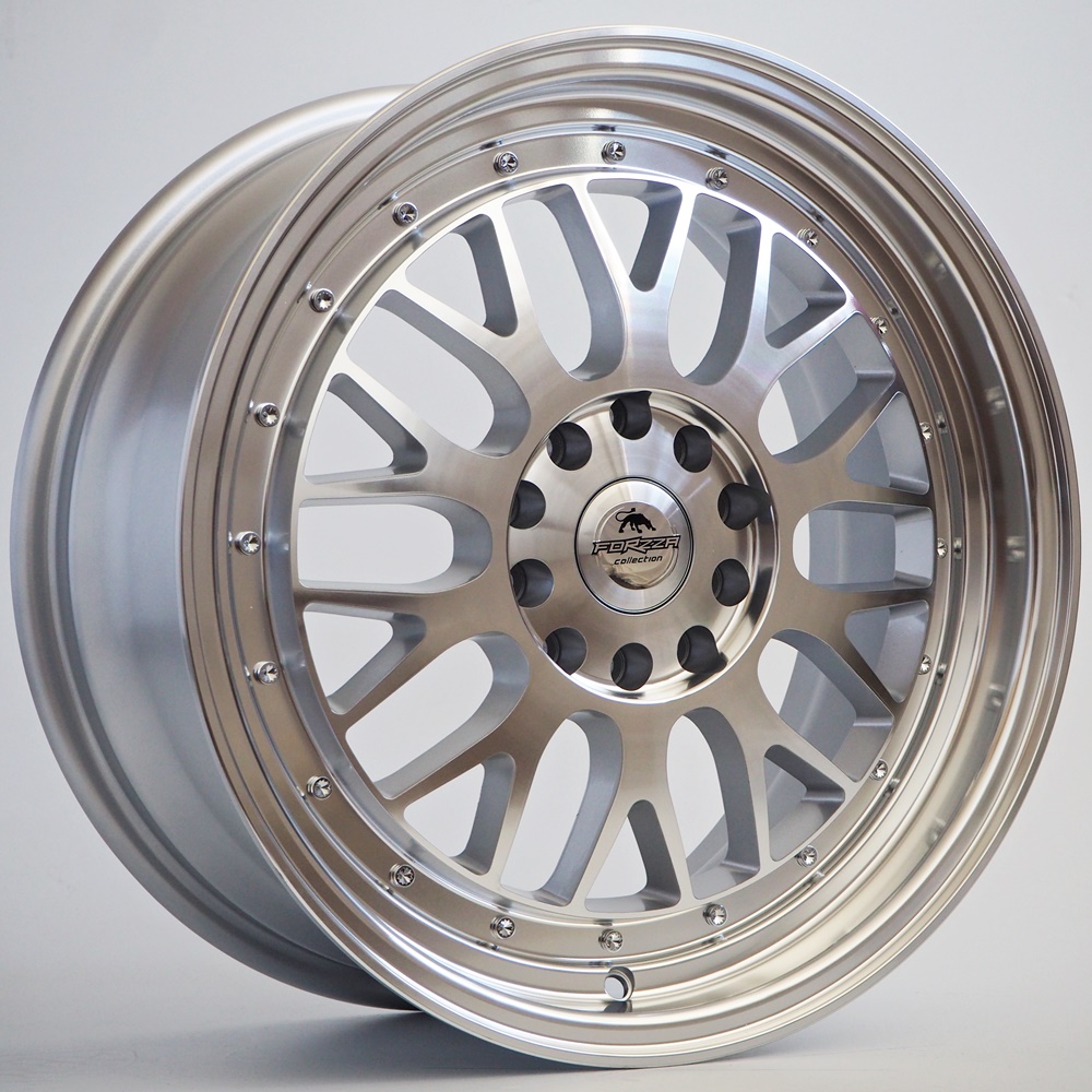 Forzza Spot Silver Face Machined Silver Face Machined