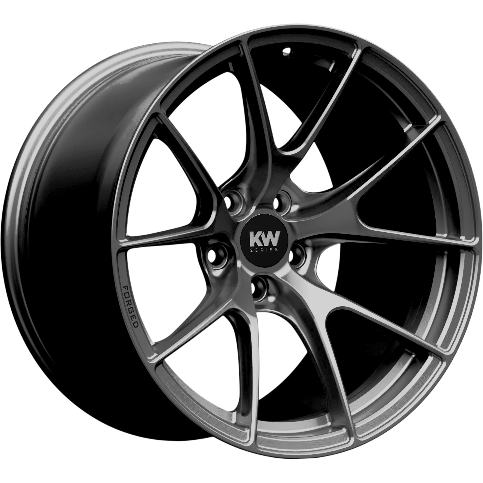 KW-Series Forged FF061 Sølv, Gunmetal, Sort og Bronze