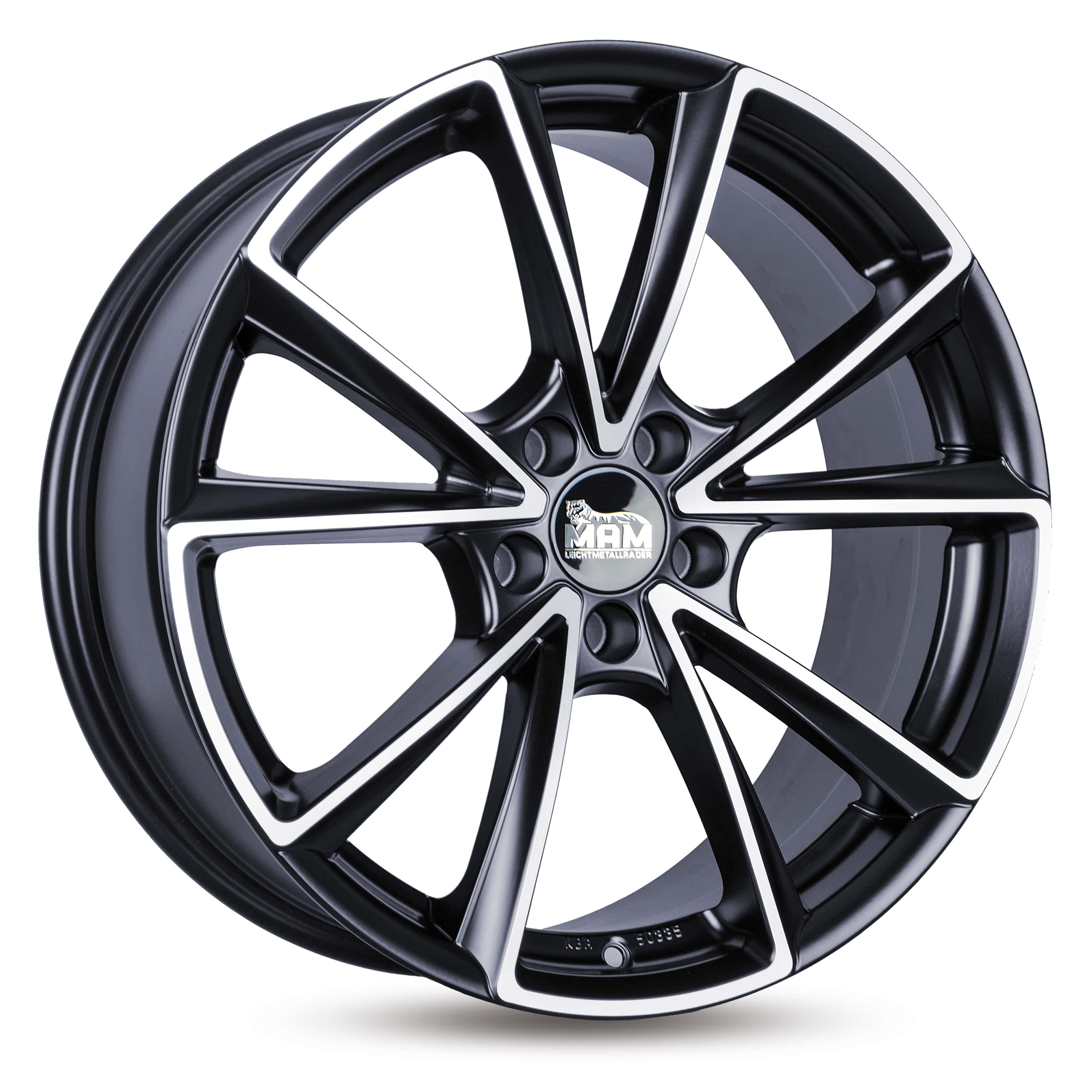 Mam A5 Matt Black Front Polish Matt Black Front Polish