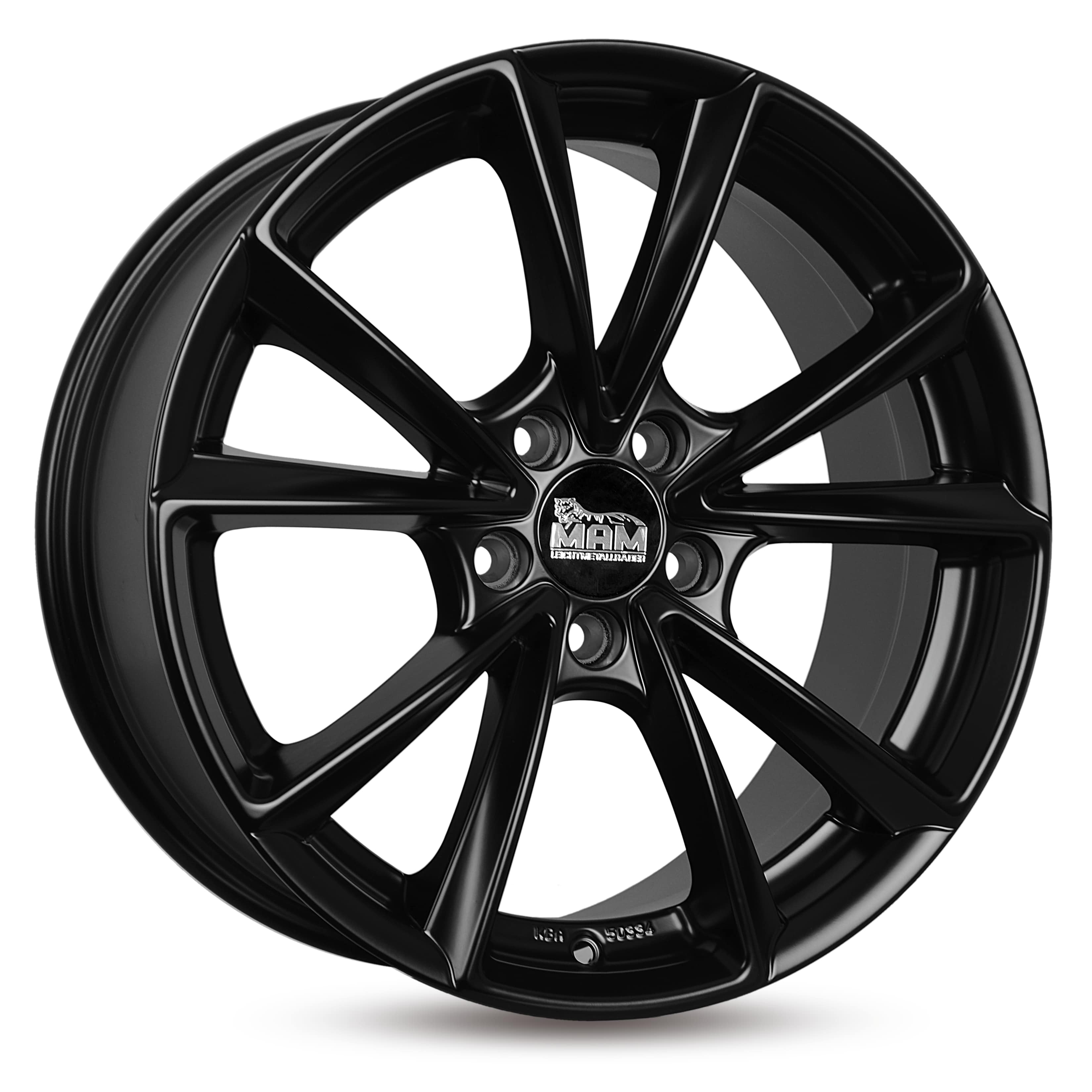 Mam A5 Matt Black Painted Matt Black Painted