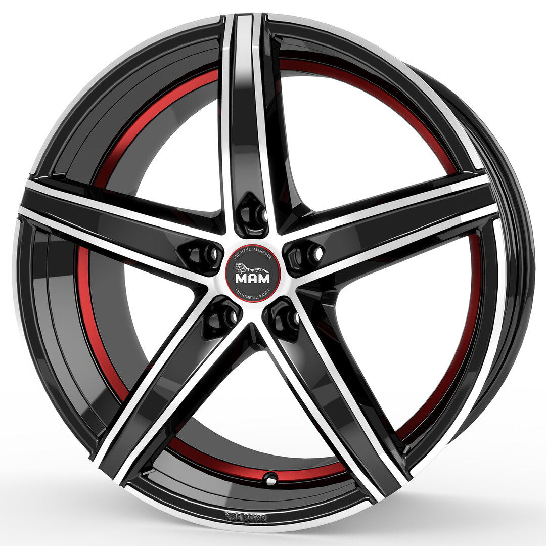 Mam OX-18 Black Front Polish Red Inside Black Front Polish Red Inside