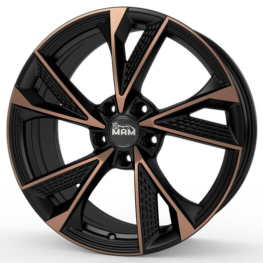 Mam RS6 Matt Black Front Copper Matt Black Front Copper