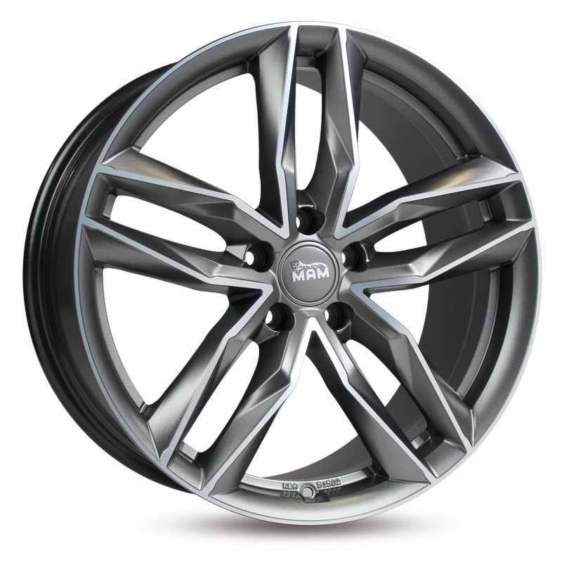 Mam RS3 Matt Palladium Front Polish Matt Palladium Front Polish