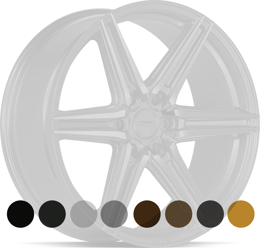 Vossen HF6.2 Brush Matt Black
