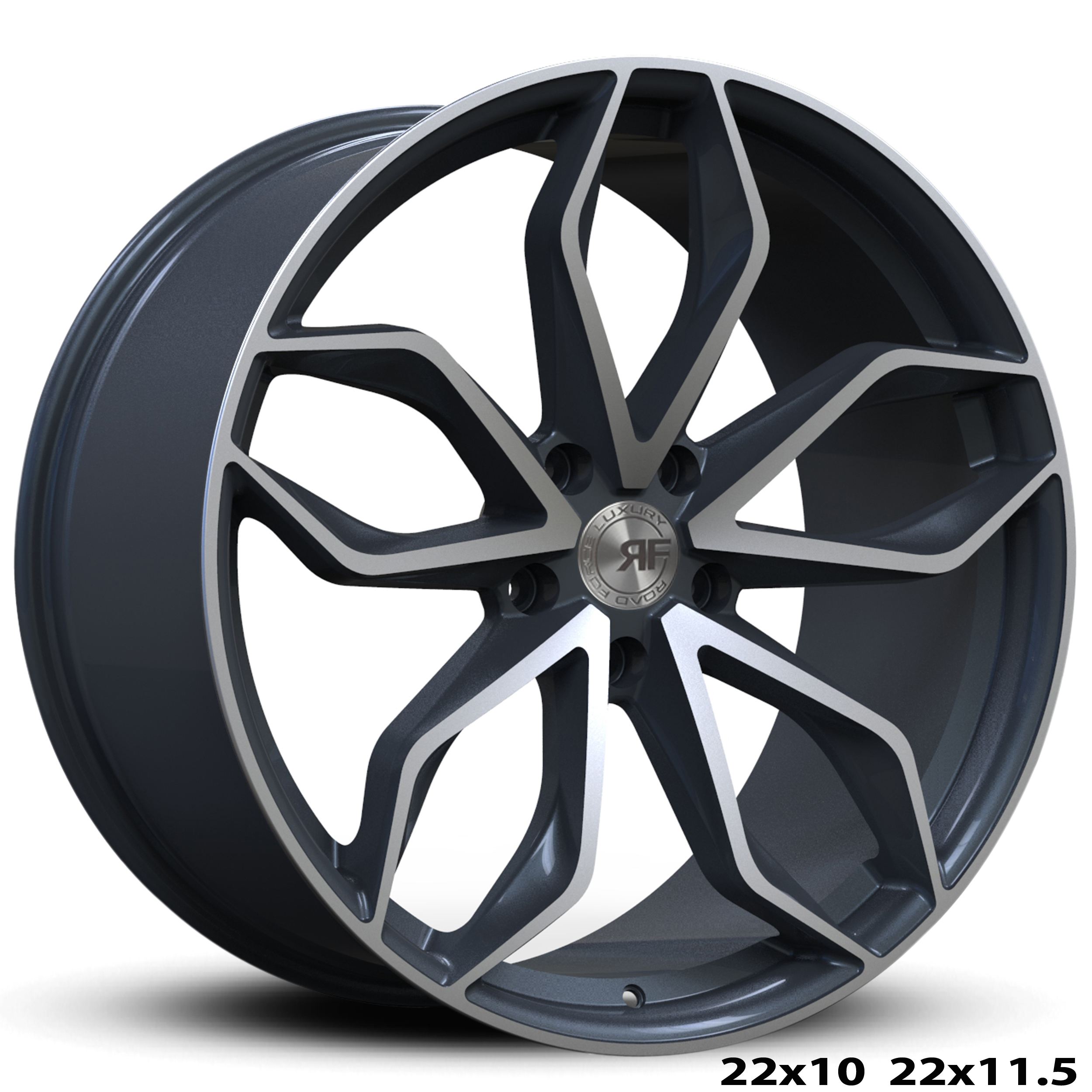Road Force RF17 Satin Gun Metal / Poleret