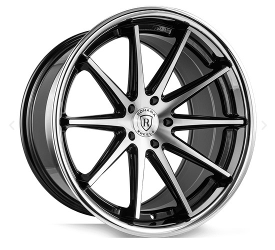 Rohana RFC10 Machine Black/Chrome Lip