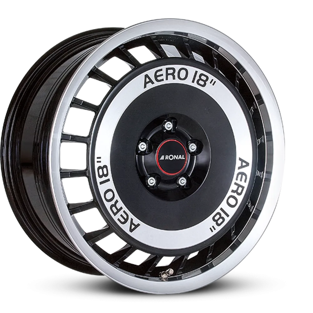 RONAL R50 AERO Black Front Cut