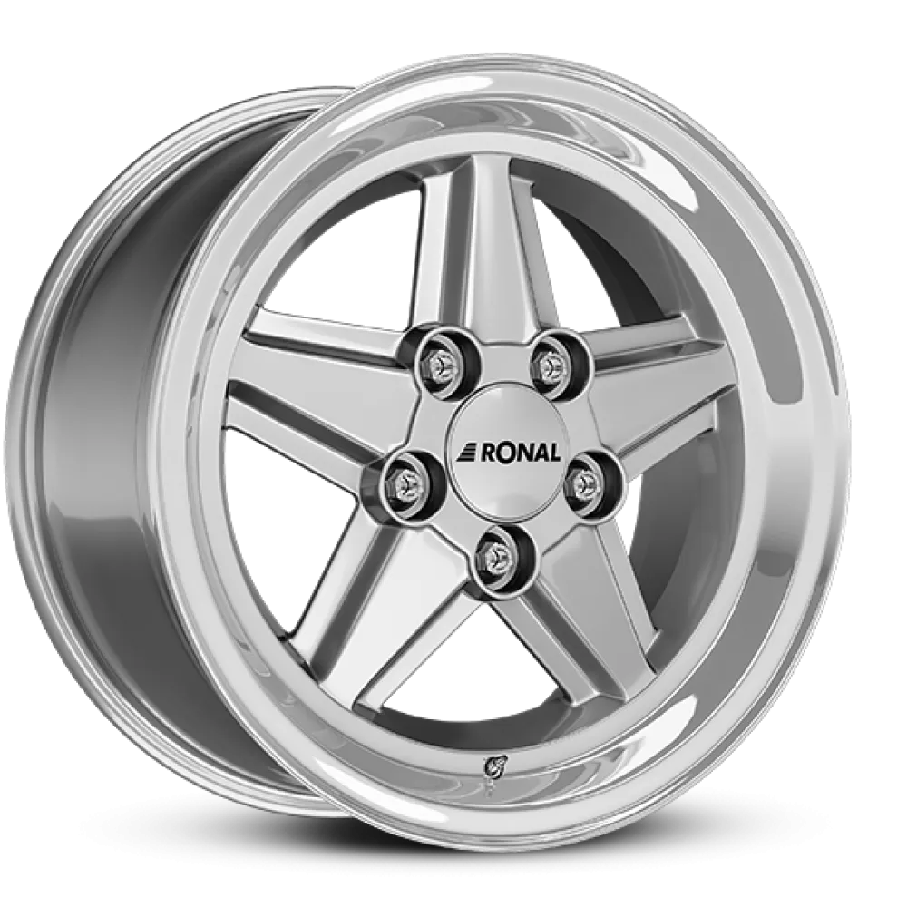 RONAL R9 Silver Rim Lip Cut