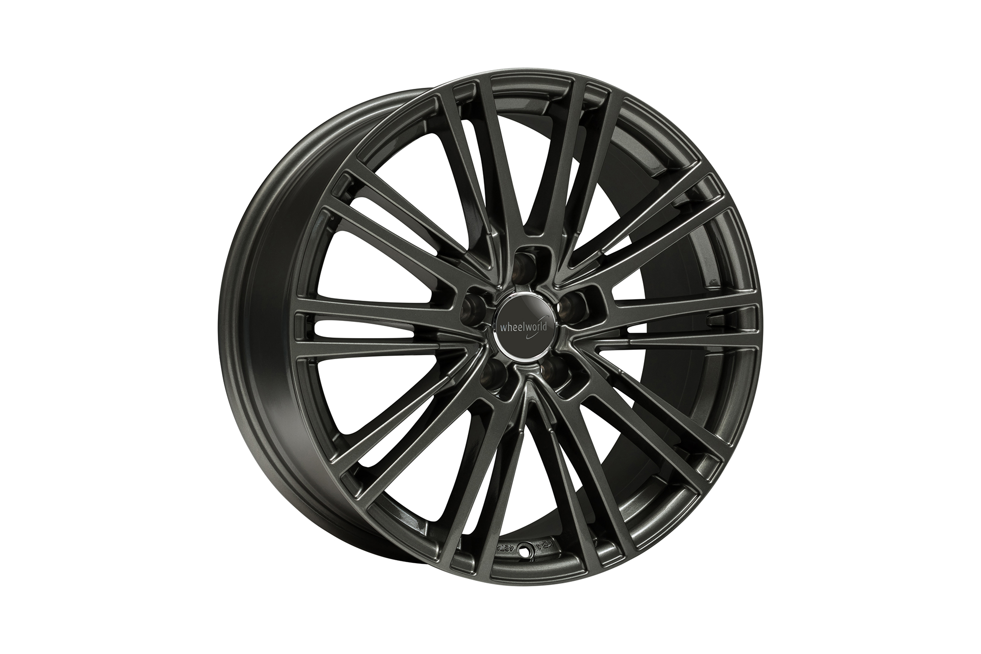 Wheelworld WH18 Dark gunmetal full painted