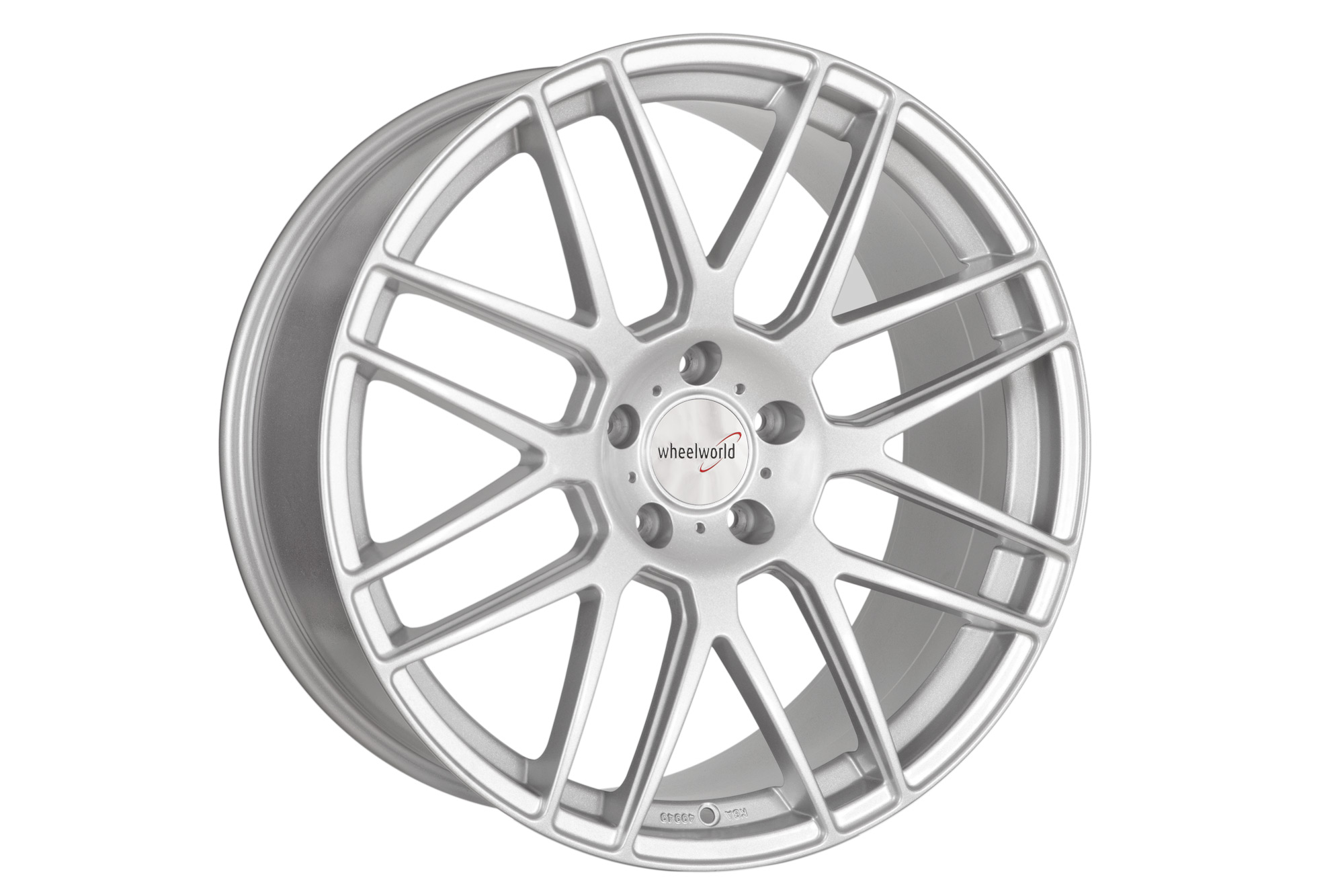 Wheelworld WH26 Race silver painted