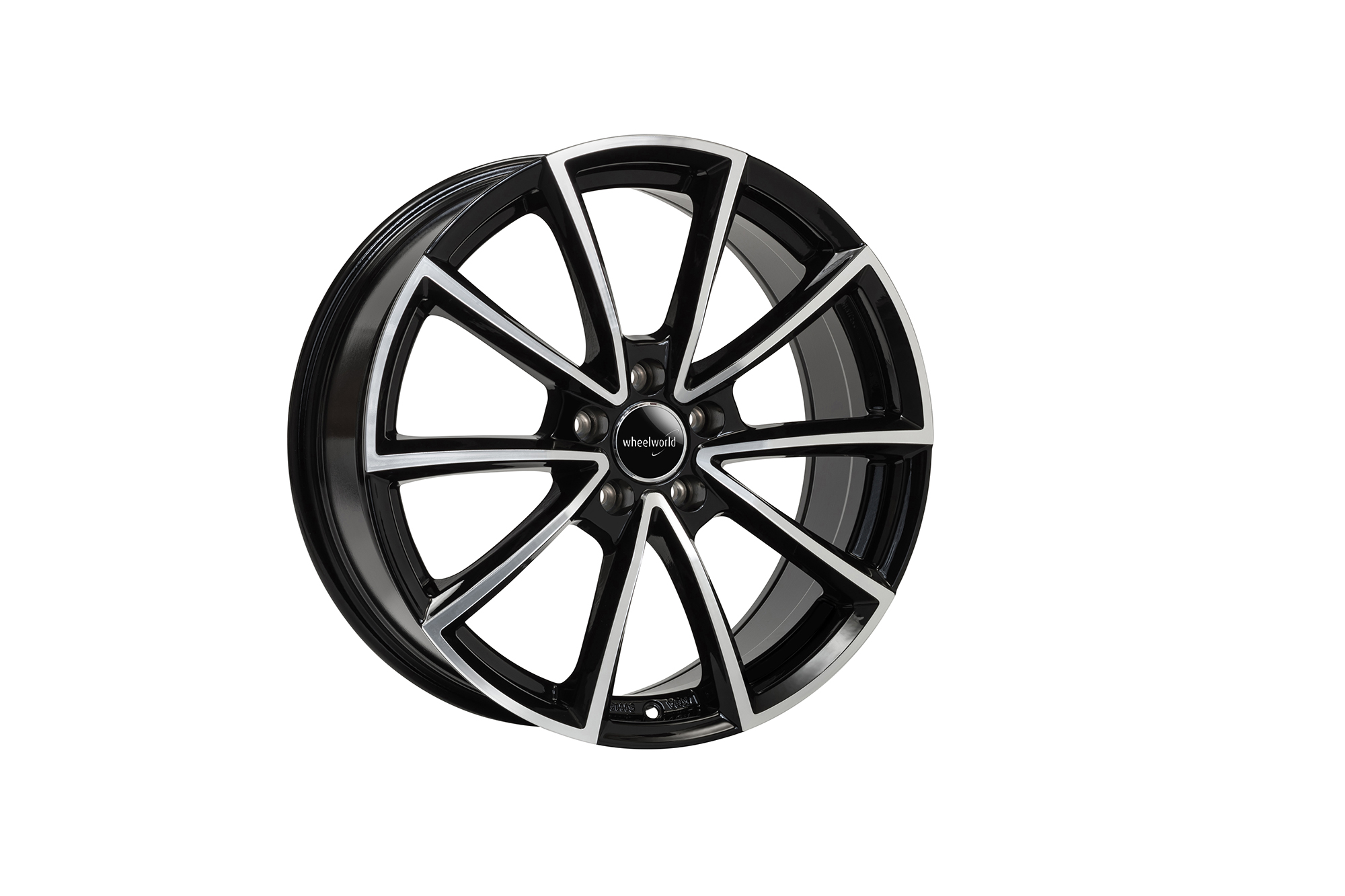 Wheelworld WH28 black full machined