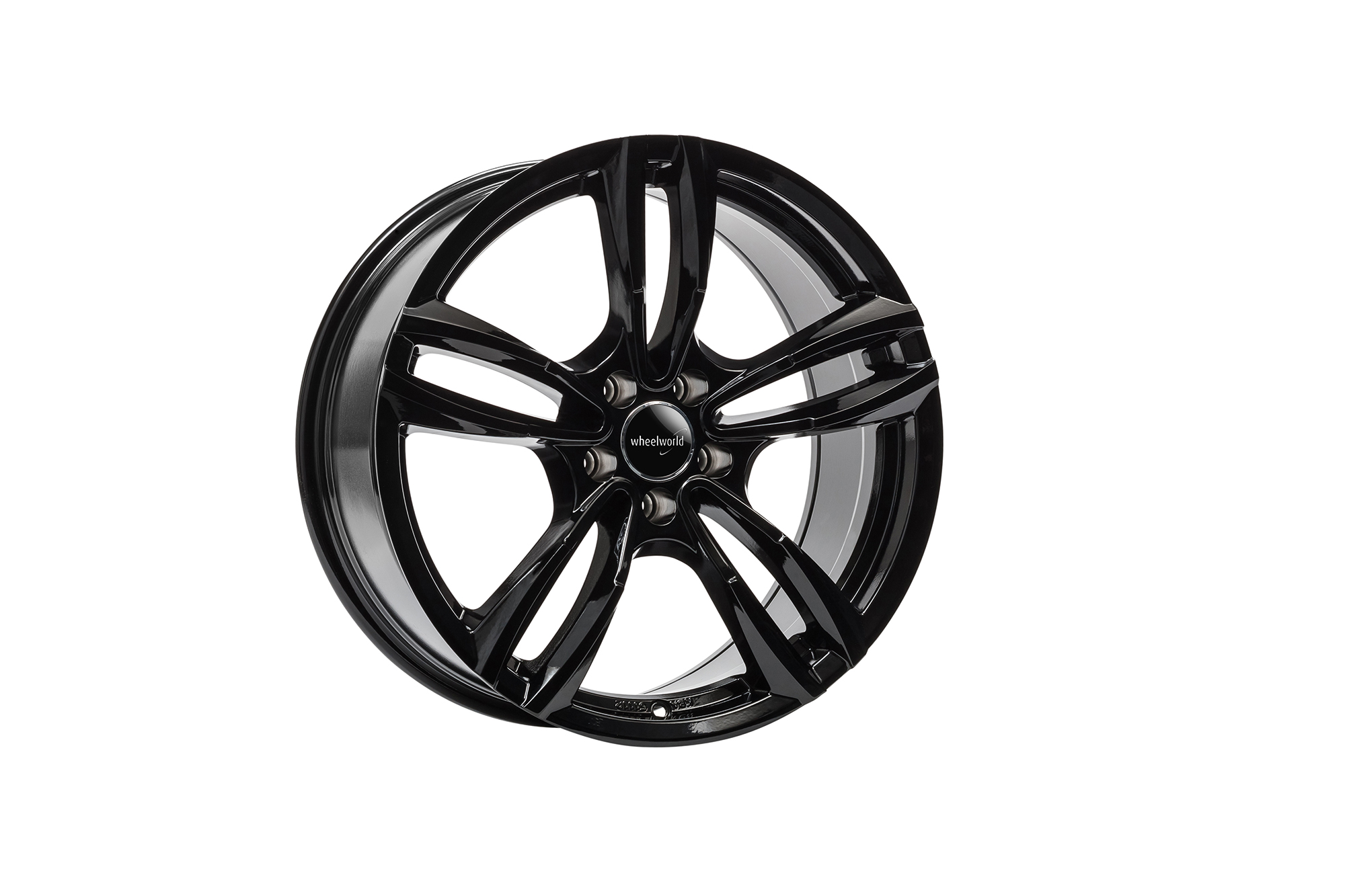Wheelworld WH29 Black glossy painted