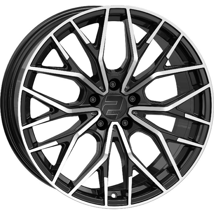 Wheelworld WH37 black full machined