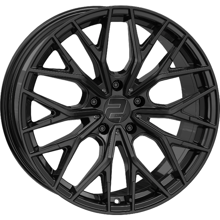 Wheelworld WH37 Black glossy painted