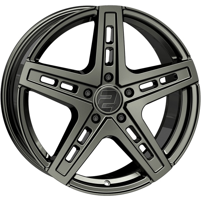 Wheelworld WH38 Dark gunmetal full painted