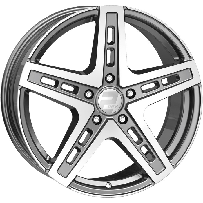 Wheelworld WH38 Daytona grey full machined