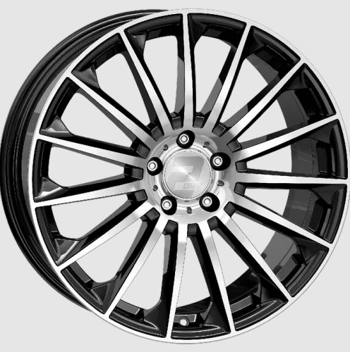 Wheelworld WH39 Glossy black with full machined lip