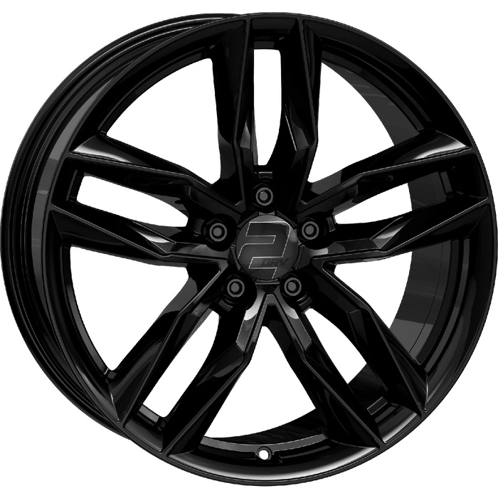 Wheelworld WH40 Black glossy painted