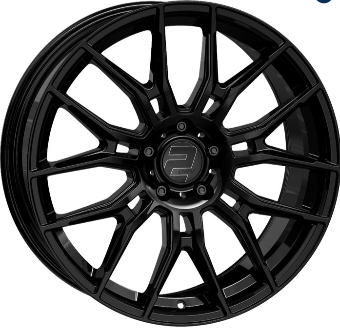 Wheelworld WH42 Black glossy painted