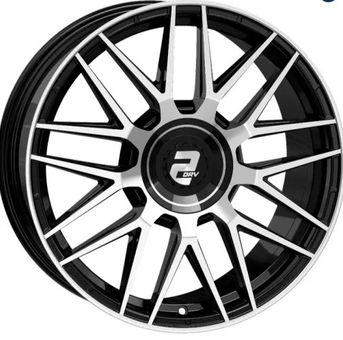Wheelworld WH43 Glossy black with full machined lip