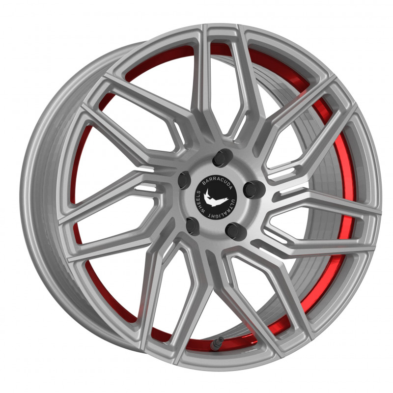 Barracuda Dragoon Silver undercut Trimline red