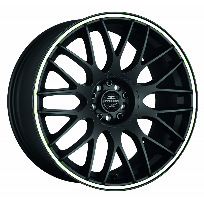 Barracuda Karizzma Mattblack Puresports / Color Trim weiss