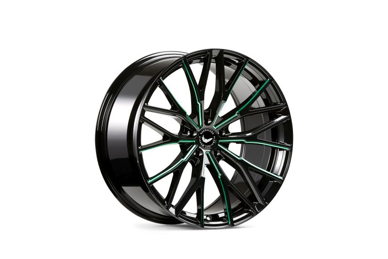 Barracuda Project 3.0 Black gloss flashgreen