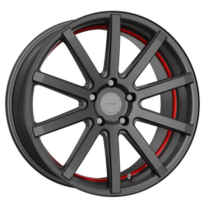 Corspeed Corspeed deville Gunmetal/ undercut Color Trim rot