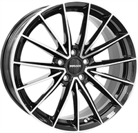Monaco Grandprix 14 Gloss Black & Polished GLOSS BLACK & POLISHED