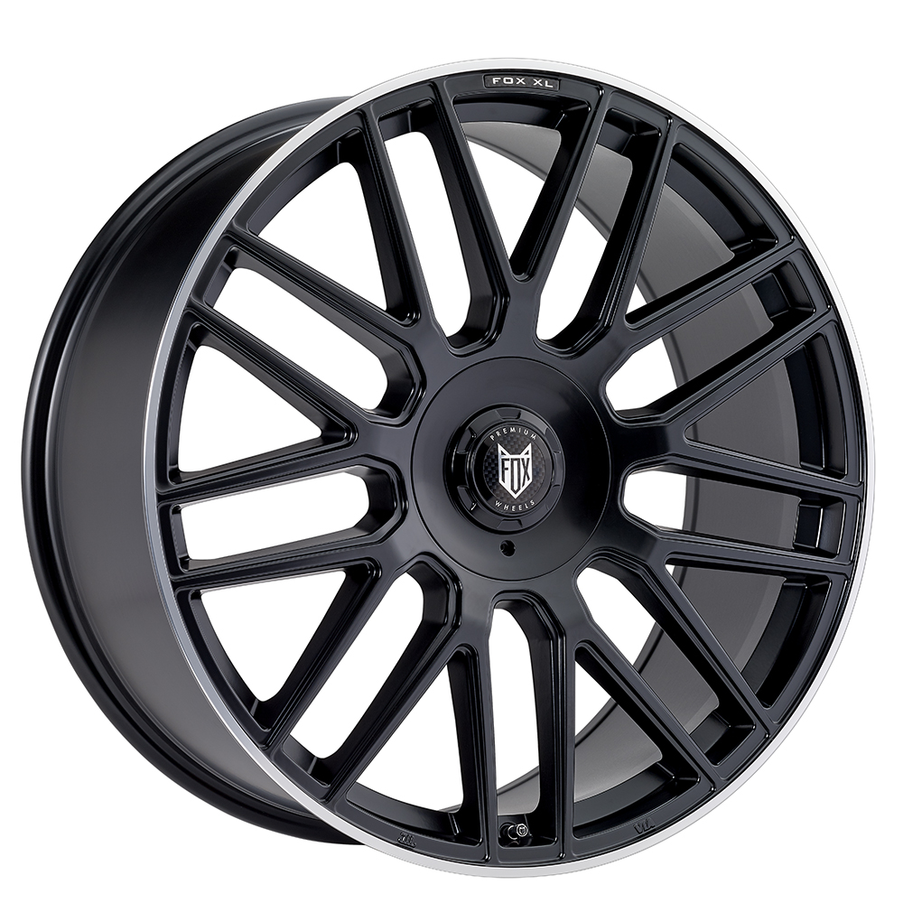 Fox VR3 XL Satin black Pol lip