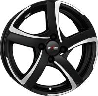 Alutec Shark racing schwarz Front
