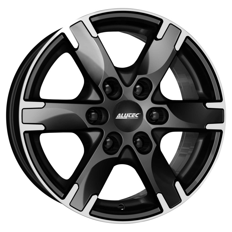 Alutec Titan diamant schwarz Frontpoliert
