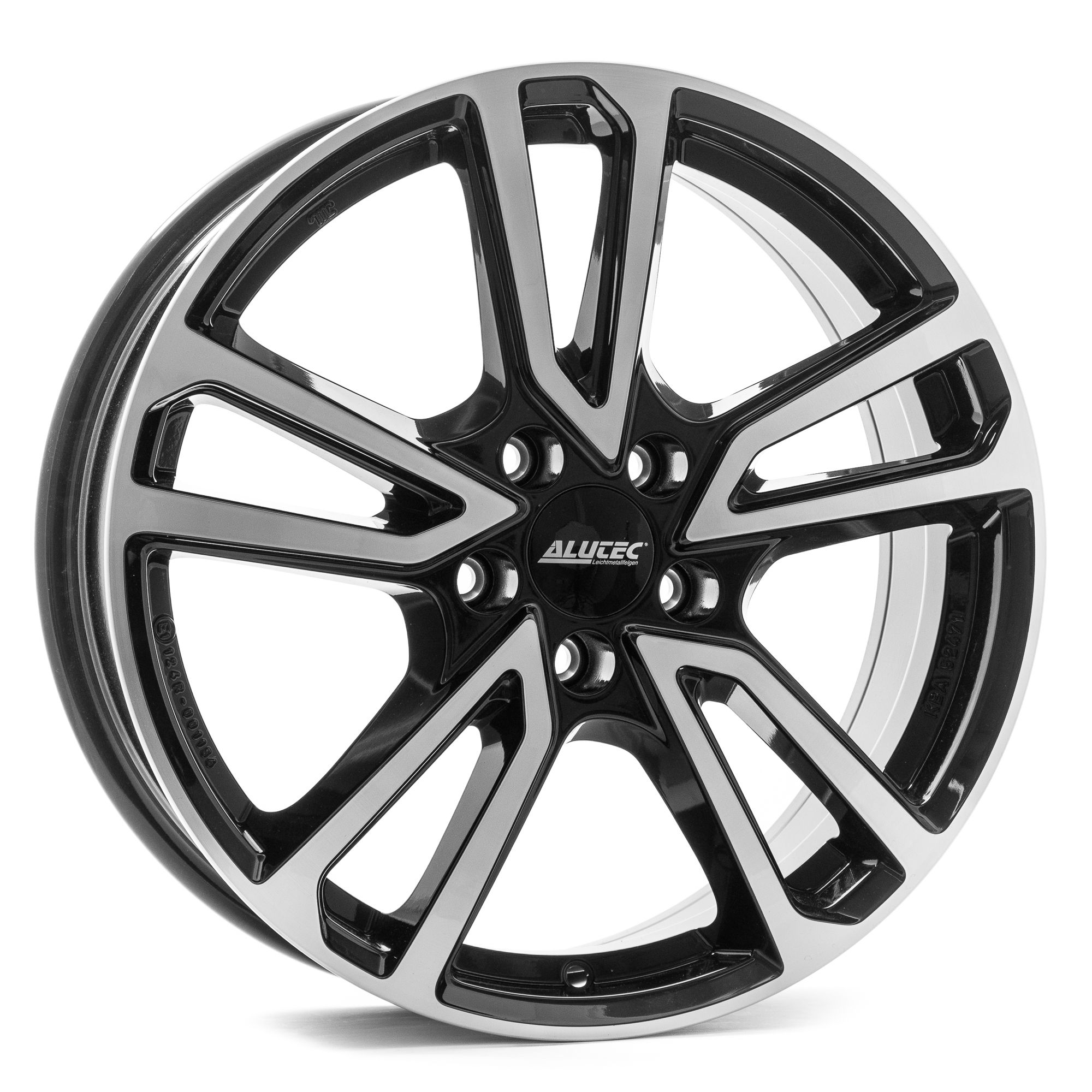 Alutec Tormenta diamant-schwarz frontpoliert