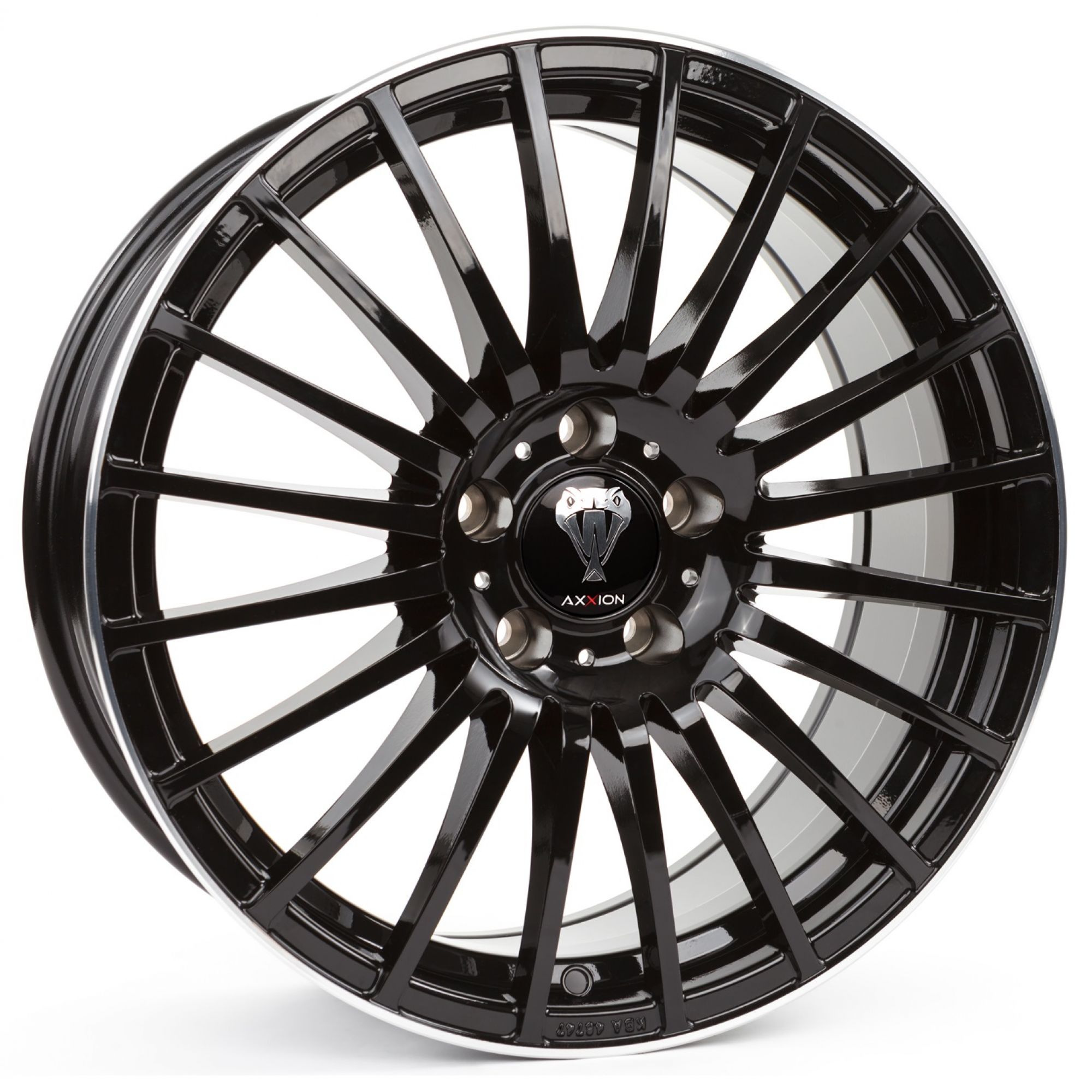 Axxion AX5 Excess Schwarz glanz lackiert mit hochglanzpoli