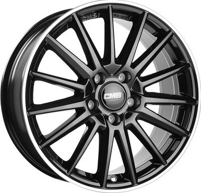 CMS C23 Diamond Rim Black Gloss