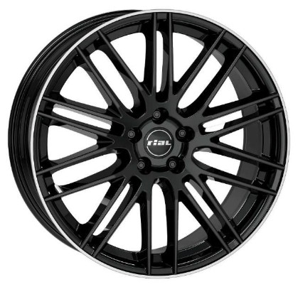 Rial Kibo diamant-schwarz-fron