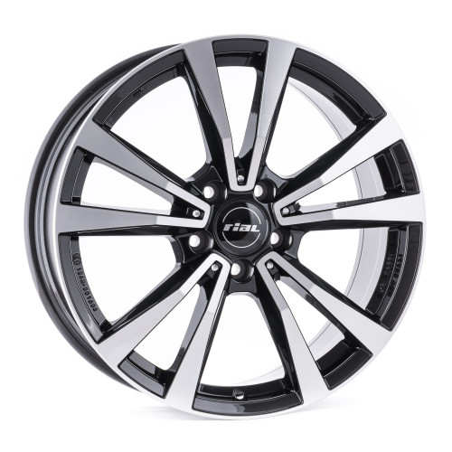 Rial M12 diamant-schwarz frontpoliert